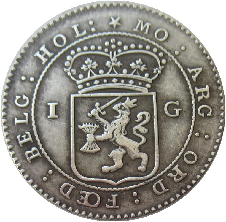Възпоменателна монета в 1 холандски гулден 1802 г., Чуждестранна Копие
