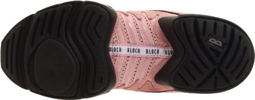 Дамски танцови обувки Bloch Boost DRT от велур и мрежа с разрезной подметка