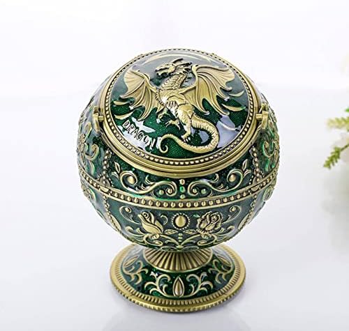 Творчески Индивидуален Метален Глобус в европейски стил NC със Затворена Пепельницей за Празнични подаръци на Човек,