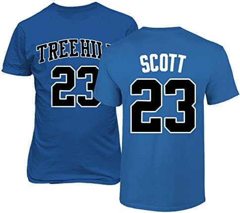 Мъжка тениска в стил Джърси KINGS SPORTS Рейвънс Баскетбол Movie 23 Nathan Scott One Tree Hill