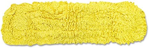 Въже за почистване на прах Rubbermaid Commercial Trapper Търговски, С Петлевым край, Подходяща за пране, 5 x 36, Жълт