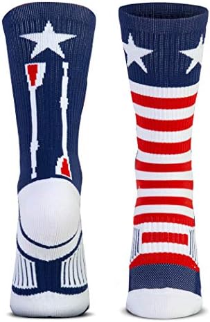 Спортни чорапи за екипажа С Наполовина мека Подплата ChalkTalkSPORTS | Тъкани Чорапи За гребане | Различни дизайни