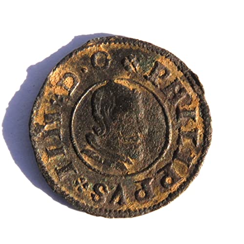 1662 М Филип IV 8 Мараведи Испански Колониален замък и Лъв Карибската Пиратски епоха Монети 306 Продавачът Very Fine