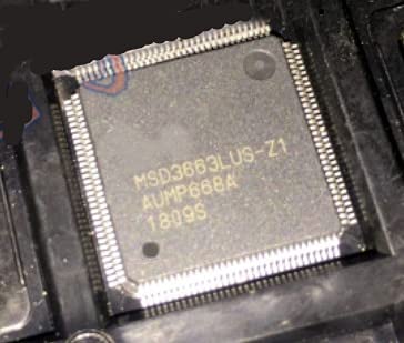 Течни кристали чип Anncus 1-10 бр. MSD3663LUS-W2 TQFP-128 - (Цвят: 10 бр.)