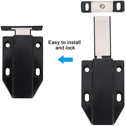 Магнити на вратата на гардероба DOITOOL Автоматично заключване за врата на кабинета Система за заключване на