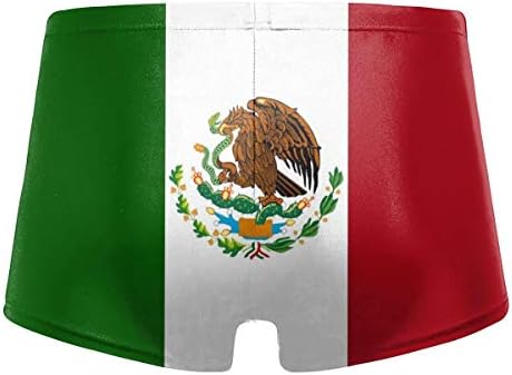 Мексикански Флаг Мъжки Бански И Бански Костюми Дъска За Сърф Боксови Шорти Бански Черен