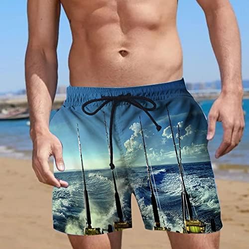 Мъжки Плажни Шорти Размер 46, Мъжки Летни Плажни Шорти За почивка, Моден Тренд, Плажни Панталони С 3D Принтом, Дъска