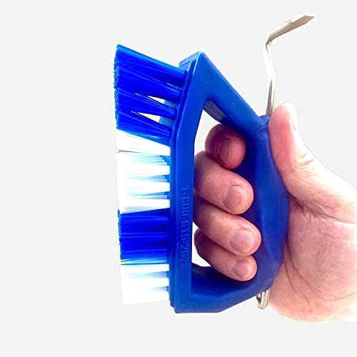 Инструмент за почистване на коне Kelcie's Pick Brush - Лесен за използване - за Защита от подхлъзване, за да Приема и четка