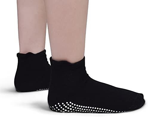Нескользящие Чорапи за Деца, 12 Чифта Чорапи с дръжки за по-малките момчета и Момичета, Нескользящие Чорапи до Глезена