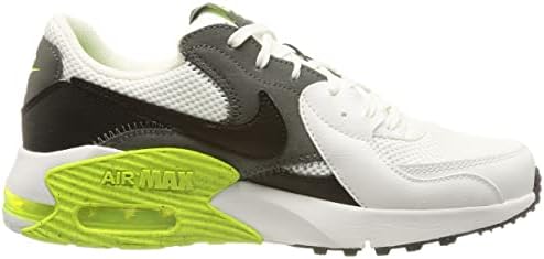 Nike Air Max Excee Мъжки маратонки за бягане CD4165 Маратонки Обувки (Uk 6,5 САЩ 7,5 ЕС 40,5, Бяло Черно Желязо Сив Волта