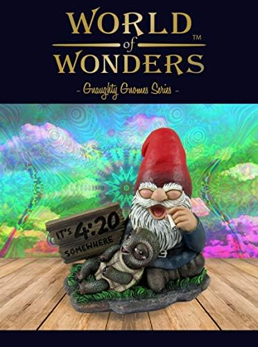 Свят на чудеса - Серия Gnaughty Gnomes, Коллекционный Джудже в помещения и на открито, Статуетка, Декорация за Дома, Акцент във