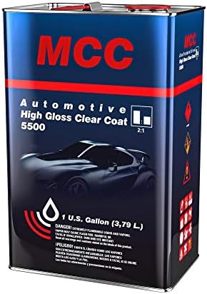 Автомобилни прозрачни покритието High Gloss Clear Coat 2K MCC HS Clear perfection speed 5500 2:1 Галон Clear