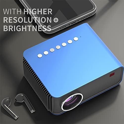 Мини Проектор JAHH 3600 Лумена С Поддръжка на 1080P LED С Голям Екран, За Домашно Кино Smart Video в прожектор