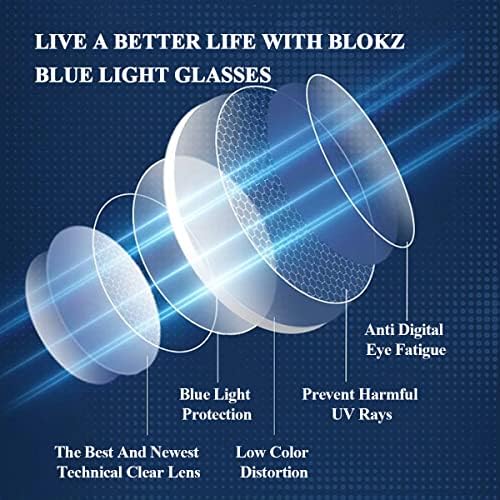 ZENNI Blue Light Блокер Очила за деца, Стилна Червена Квадратна Дограма TR90, Снимающая Напрежение на Очите На Цифровия Екран,