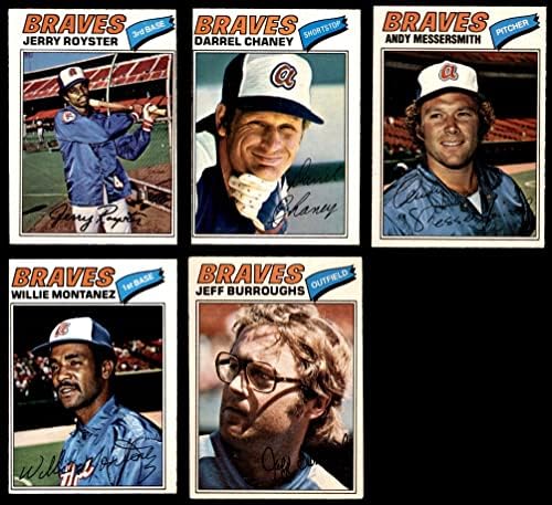 1977 О-Пи-Джи Атланта Брэйвз Около команден сет Атланта Брэйвз (сет) VG+ Брэйвз