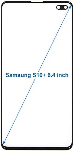 Комплект за ремонт на предно стъкло MMOBIEL, съвместим с Samsung Galaxy S10 Plus - 6.4 см 2019 - Комплект за ремонт замяна