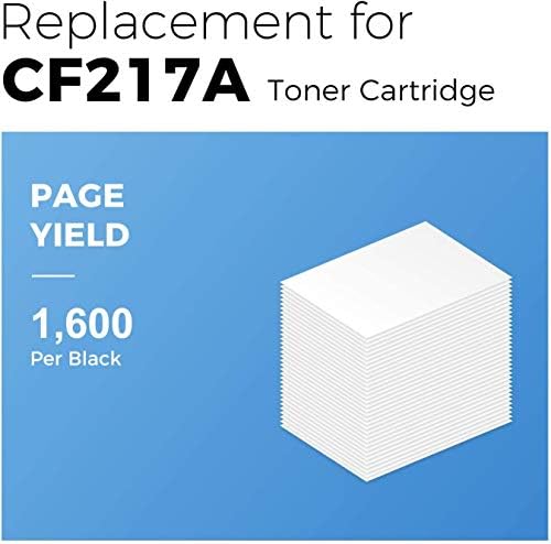 Подмяна на съвместим тонер касета MYCARTRIDGE за HP 17A CF217A M102w M130nw Тонер-касета с чип, Подходящи за HP MFP M130fw