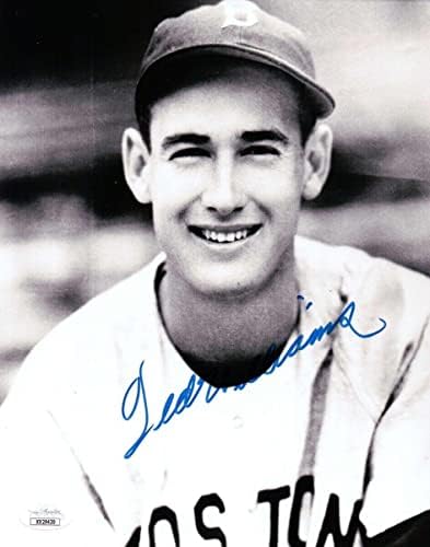 Тед Уилямс Подписа Снимка 8X10 с Автограф В Ретро стил на Бостън ред Сокс, JSA XX29439 - Снимки на MLB с автограф