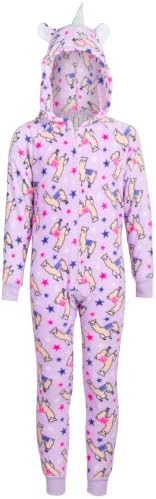 Лимитированная пижами за момичета Too – Pajamas от плюшено руно с качулка във формата на 3D-зверушек (Размер: 7-16)
