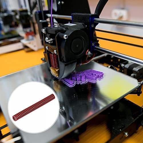 uxcell 3D Принтер Умира Пружина, 2 елемента 10 mm OD 90 мм Дълга Спирала за Подпечатване на Средно Натоварване Компресиране