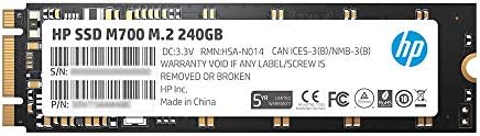Вътрешен твърд диск (SSD) HP M700 M. 2 240 GB SATA III Planar MLC NAND 3DV77AAABC