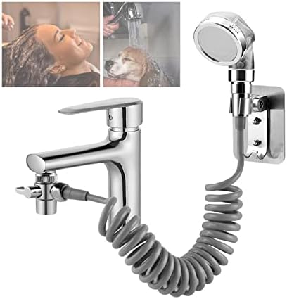 Мивка за душ - Дюза за пръскане на маркуча за мивка за чешмата - Баня-тоалетна-Мокро помещение-Баня - Накрайник