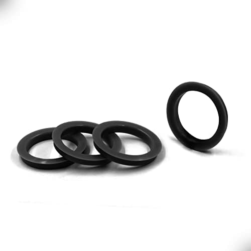 Джанти аксесоари Комплект части от 4-те центрических пръстените на главината с диаметър от 66,56 мм до 57,10 мм, поликарбонат (Пръстен на главината на колелото, 4 комплек?