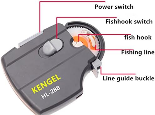 Електрическо устройство KENGEL® функция за Автоматично Инструмент за Ярусирования Риболовни куки Машина за връзване на