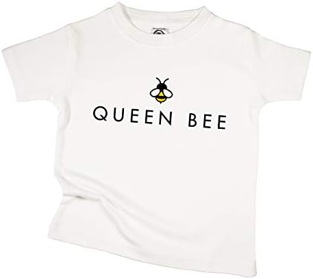 Тениска за деца от Органичен Памук с един Смел Щъркел Queen Bee