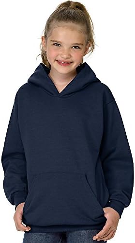 Hoody-пуловер с качулка Hanes Big Boys ComfortBlend EcoSmart _Navy_XL