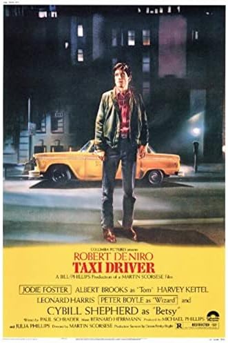Плакат на филма Шофьор на такси 11 x 17 в стил А