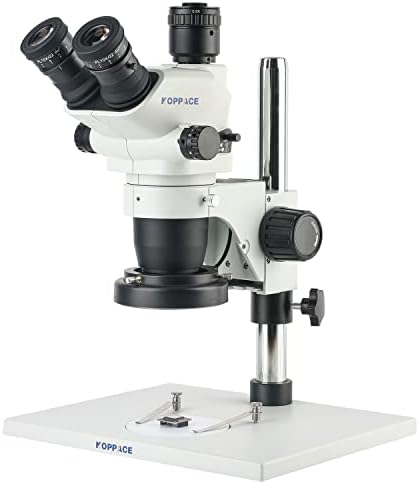 Тринокулярный стереомикроскоп KOPPACE 6,7 X-45Ч с непрекъснатото увеличение.