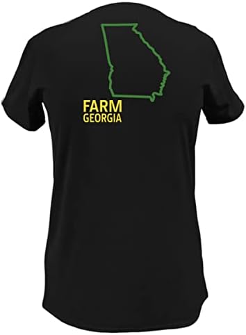 John Deere, Гордостта на Ферма на щата на САЩ и Канада, Женствена Тениска С V-образно деколте, Графична Тениска с контурите
