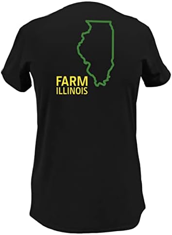 John Deere, Гордостта на Ферма на щата на САЩ и Канада, Женствена Тениска С V-образно деколте, Графична Тениска