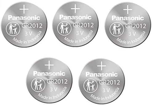 Panasonic CR2012 3 Волта / 3 Литиева Монетная Батерия 1 опаковка X 5 бр.