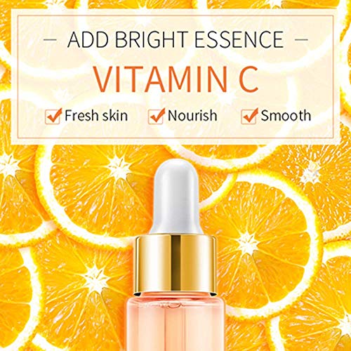 Серум AKARY Vitamin C с Хиалуронова киселина Органична Формула за намаляване на еластичността на кожата на лицето,