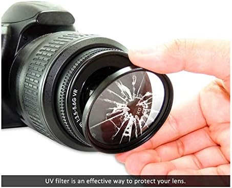 Основите на Обектива на камерата UV-филтър 46 мм ултра тънък Защитен Uv филтър за обектив Lensbaby Sol 22 мм f / 3,5, обектив