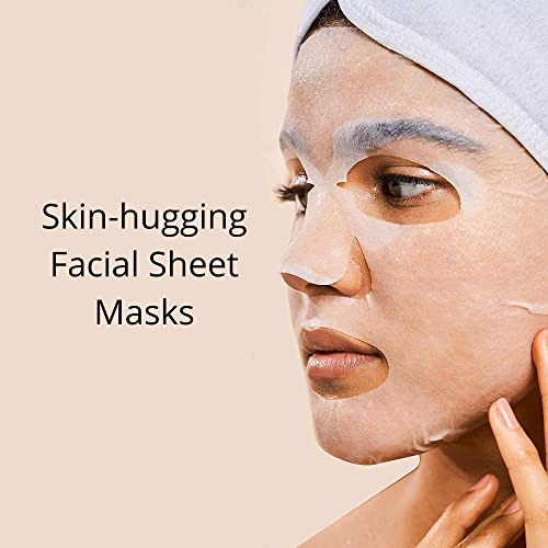 Rael Face Mask Грижа за кожата, Колагенови маски за лице - Бамбук маска за лице с Коллагеновой эссенцией и плодови