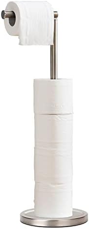 Поставка за притежателя на тоалетна хартия, свободно стояща Поставка за притежателя на Тоалетна хартия с резерв