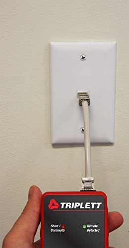 Инструмент за бързо показване на локална мрежа Triplett WireMaster Светулка с 100 дистанционни управления дистанционно