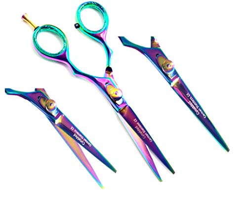 Cynamed Немски Професионални ультраострые ножчета за Бръснене от Неръждаема Стомана-Фризьорски Ножици За Подстригване на Коса/Shears Фризьорски Ножици за подстригване
