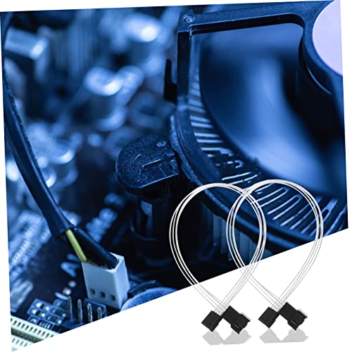 SOLUSTRE 3 Бр удължителен кабел на вентилатора Корпус PC Фенове Удължител на кабела за PC Удлинительный Кабел захранващ Кабел