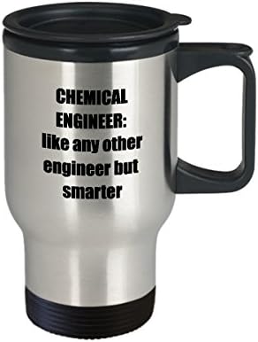 Чаша За Пътуване Инженер-Химик - Саркастичен Забавен Подарък Под Формата На Инженеринг Чаши Кафе