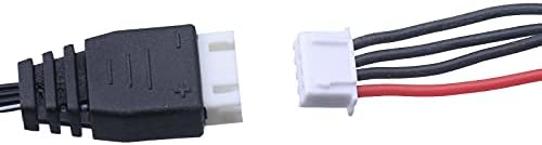 Limskey 2 Пакета 11,1 V 2A USB Кабела на Зарядното устройство с жак XH-4P за 11,1 V 3S Lipo Батерии с жак XH-4P 11,1 V 2A USB XH-4P