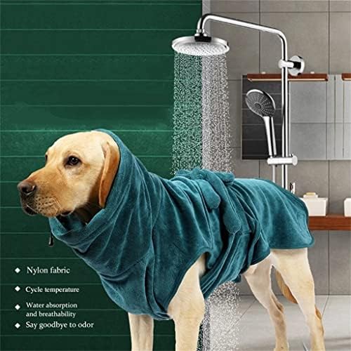 Кърпи за баня за кучета GSPORTFIS, Мек Халат за баня, впитывающий халат за баня с качулка, моющаяся бързосъхнеща