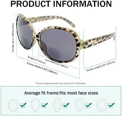 Eyekepper Спестете 10% на 1 опаковка малки, Овални-кръгли слънчеви очила за четене и 1 опаковка бифокальных точки
