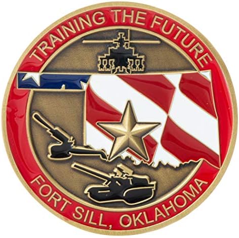 Монета на Повикване завършил Основната бойна подготовка на Армията на Съединените Щати Форт Силл за завършилите