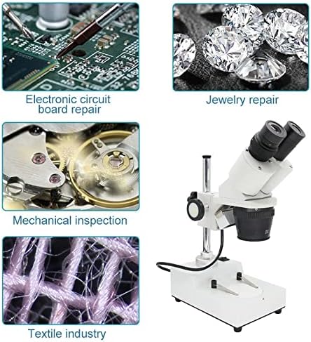 Аксесоари за микроскоп 20X 30X 40X Бинокъла на Стереомикроскоп Промишлен Стереомикроскоп С led подсветка Лабораторни Консумативи
