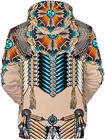 Блузи За Мъже,Мъжки Блузи С качулка В Стил 3D Дигитален Печат, Пуловер, Пуловер С Качулка