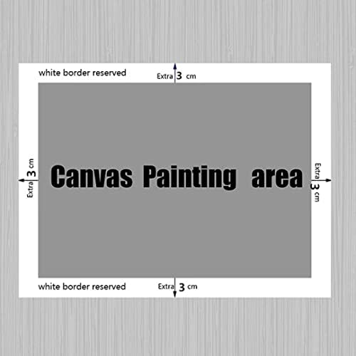 Потребителски печат върху платно Персонализирани стенни рисунки върху платно с вашите снимки - 24x36 инча